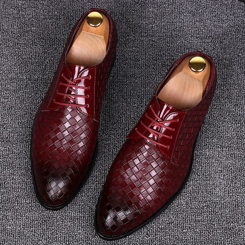 Men's Formal Leather Shoes Men's Dress Flat Shoes Men's Shoe55