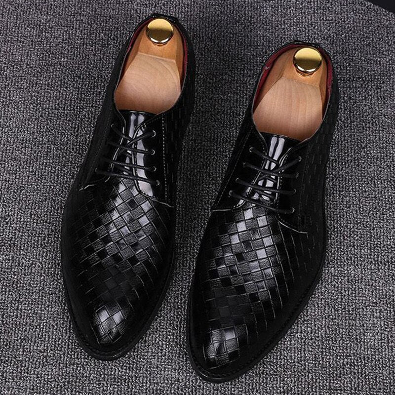 Men's Formal Leather Shoes Men's Dress Flat Shoes Men's Shoe55