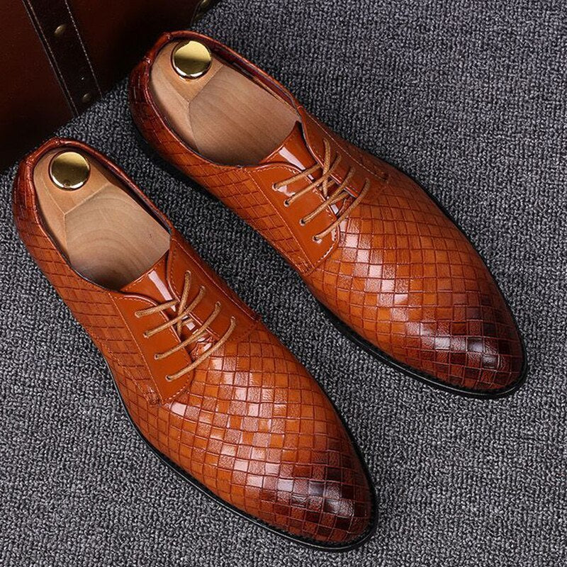 Men's Formal Leather Shoes Men's Dress Flat Shoes Men's Shoe55