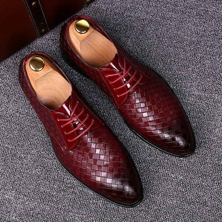 Men's Formal Leather Shoes Men's Dress Flat Shoes Men's Shoe55