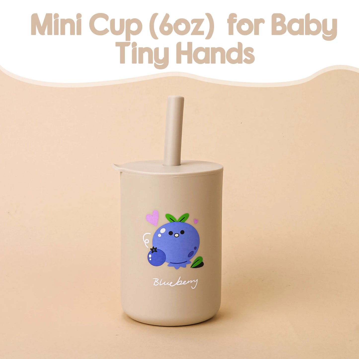 🍼 Baby cup with straw