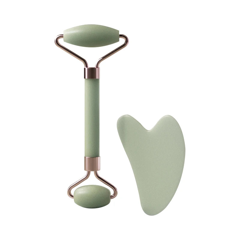 Massage roller for face, neck and eyes