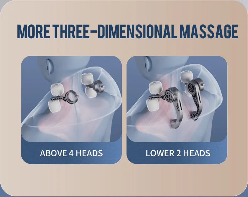🌿 Cordless Neck and Shoulder Massager