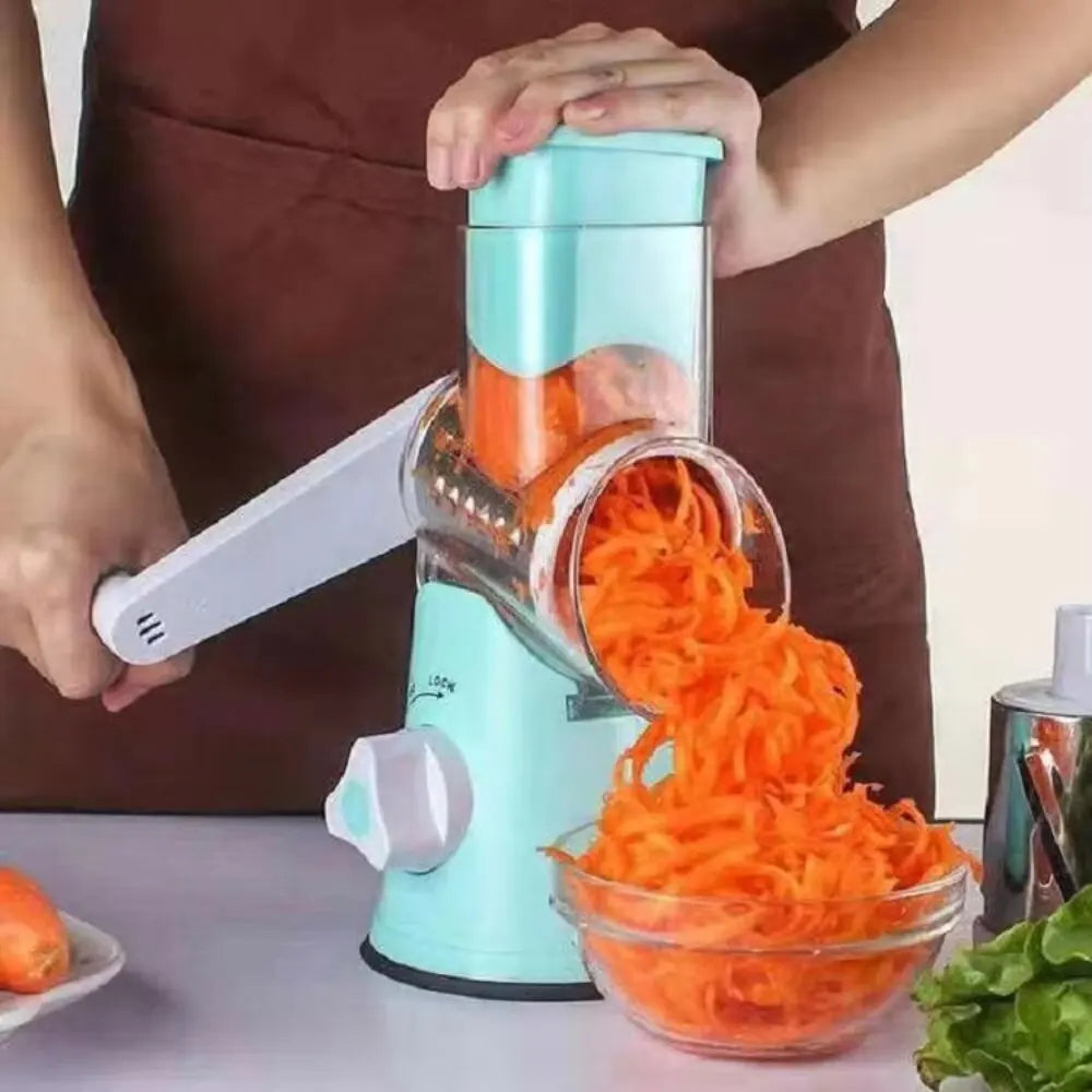 đ„ Multifunctional Drum Vegetable Slicer â Your Everyday Kitchen Ally