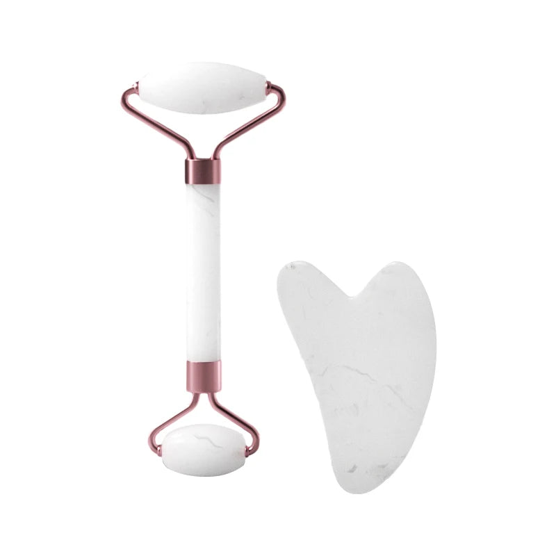 Massage roller for face, neck and eyes