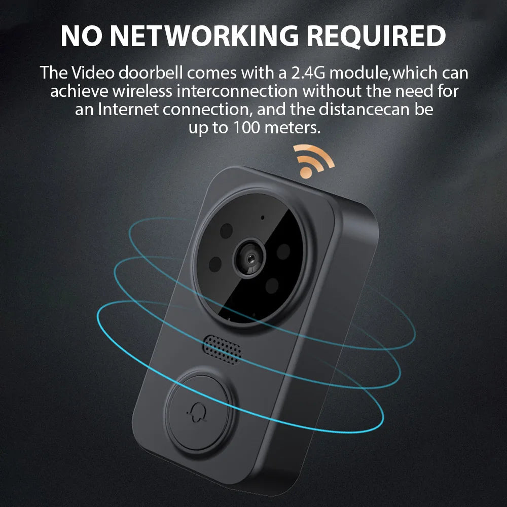 2.4GHz Wireless Visual Intercom with 4.3” IPS Screen