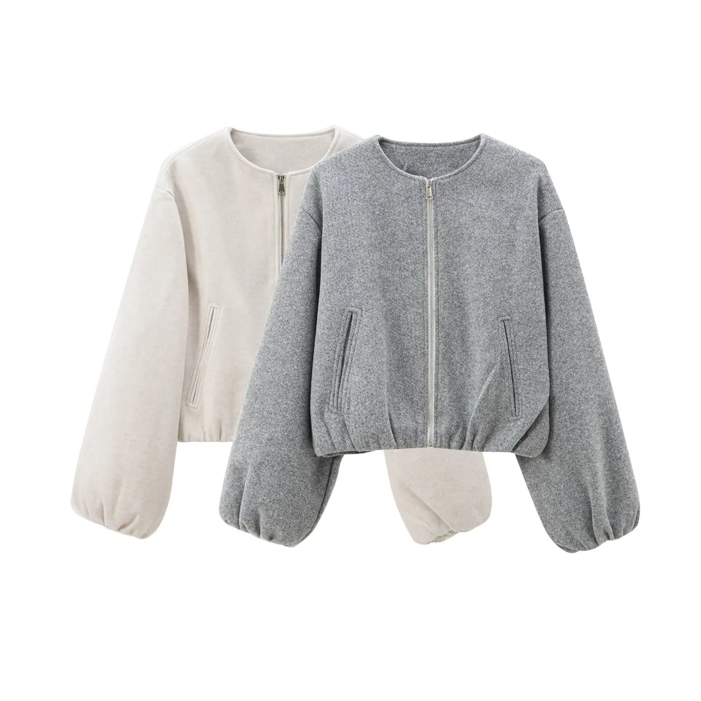 Vestes Bomber Polaires pour Femmes