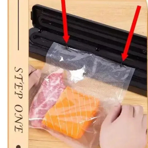 2 in 1 Vacuum Sealer – Keep Fresh Like a Pro 🍎🥩