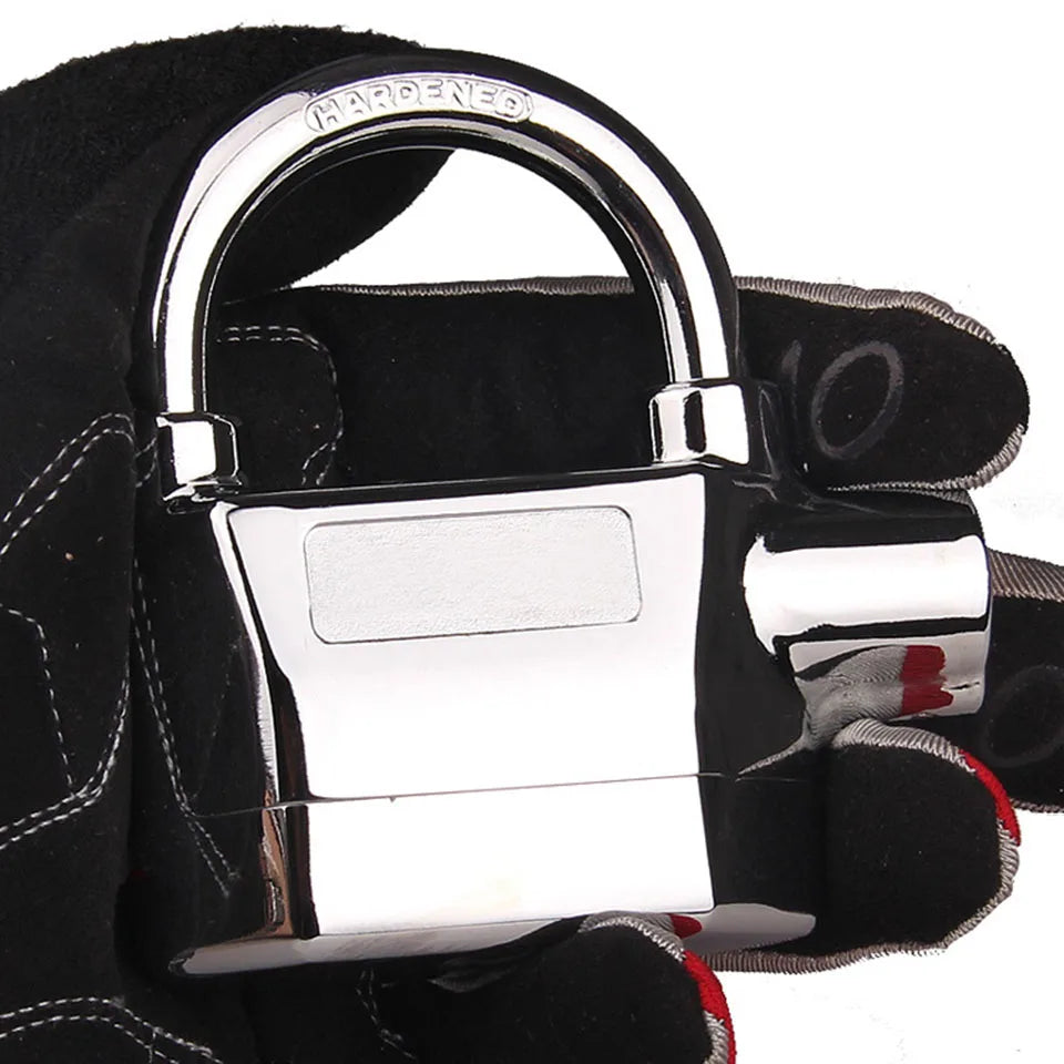 Universal anti-theft padlock for bicycle, motorcycle, door, home gate
