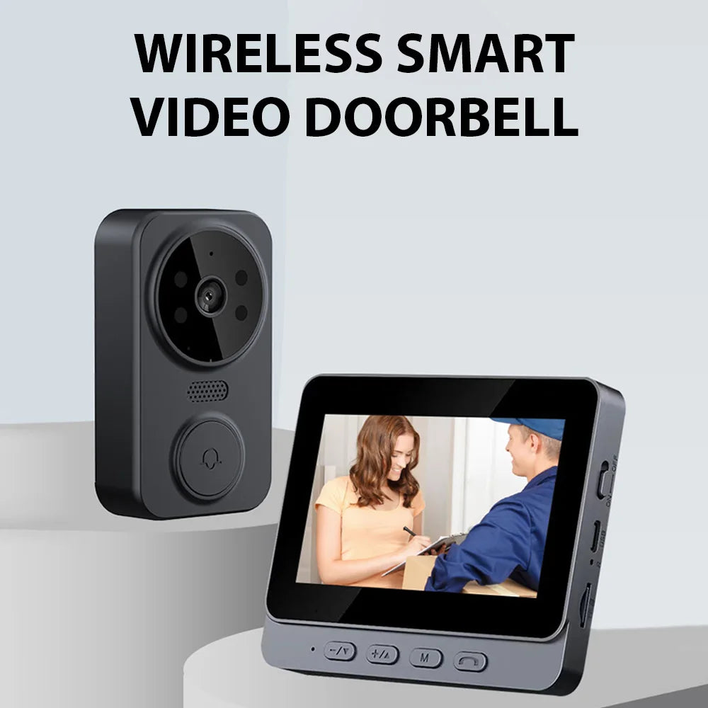 2.4GHz Wireless Visual Intercom with 4.3” IPS Screen