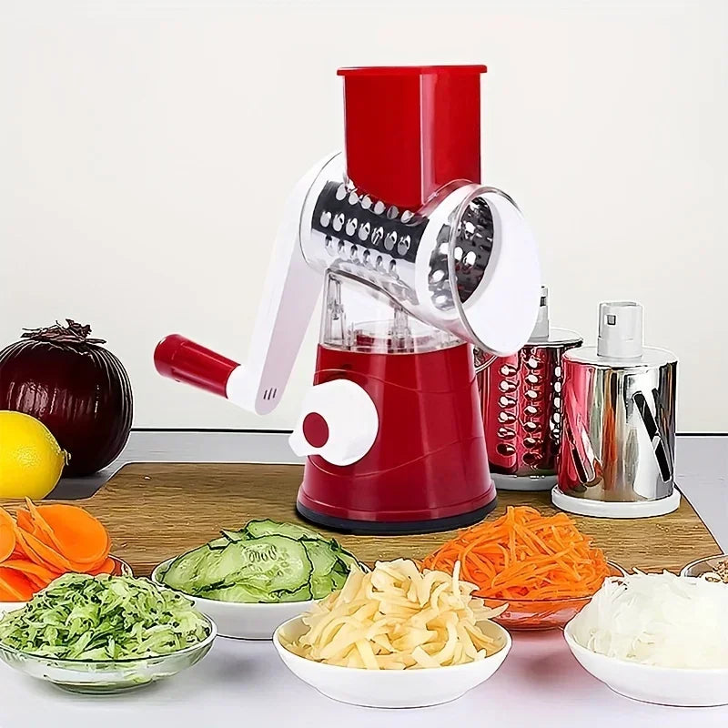 đ„ Multifunctional Drum Vegetable Slicer â Your Everyday Kitchen Ally