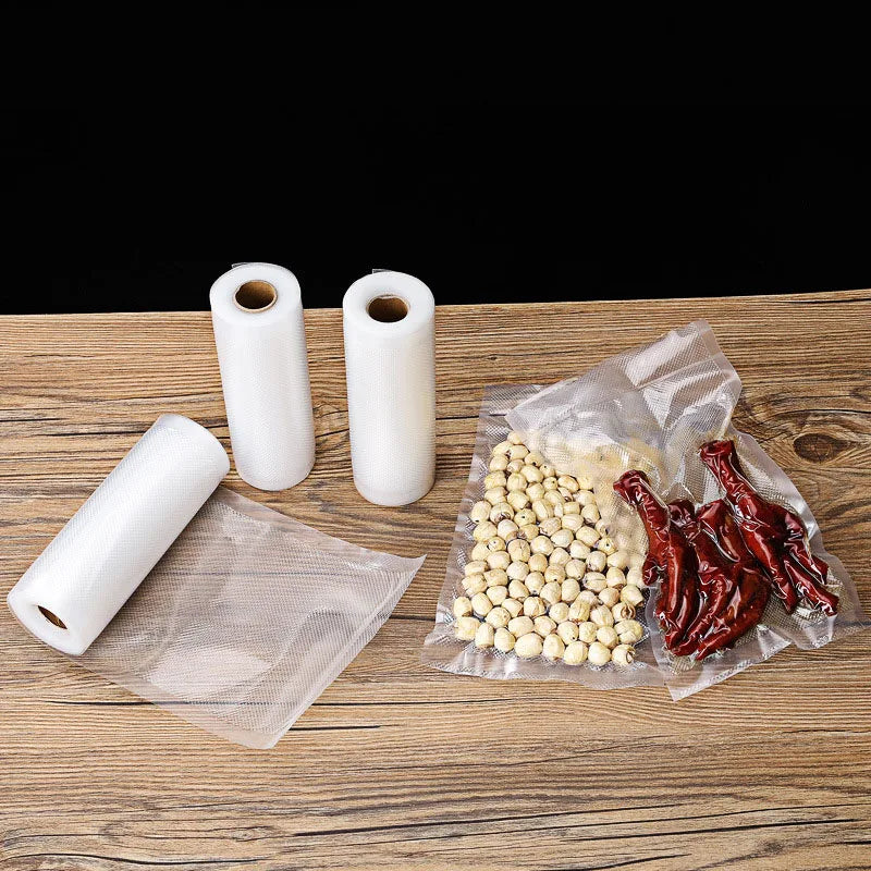 Vacuum food storage bags