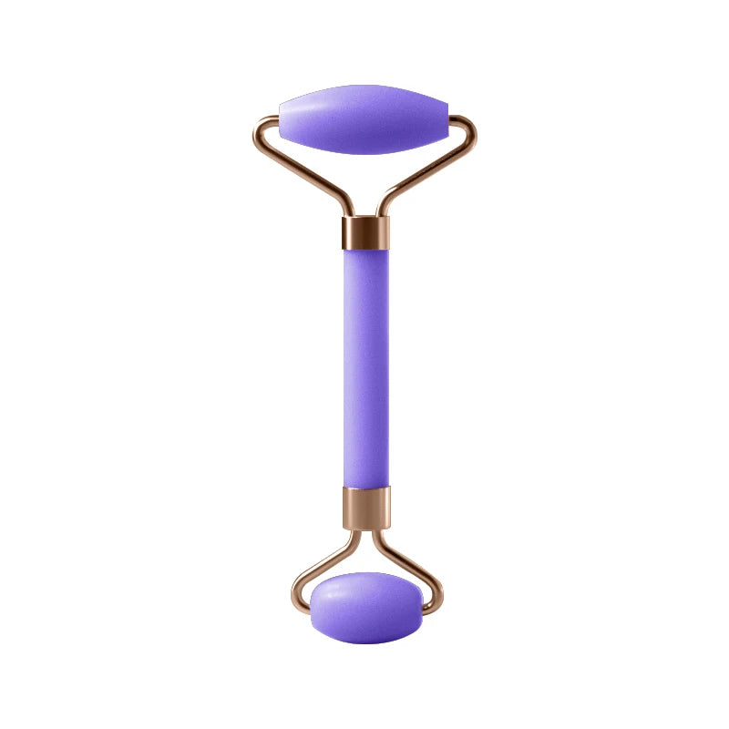 Massage roller for face, neck and eyes