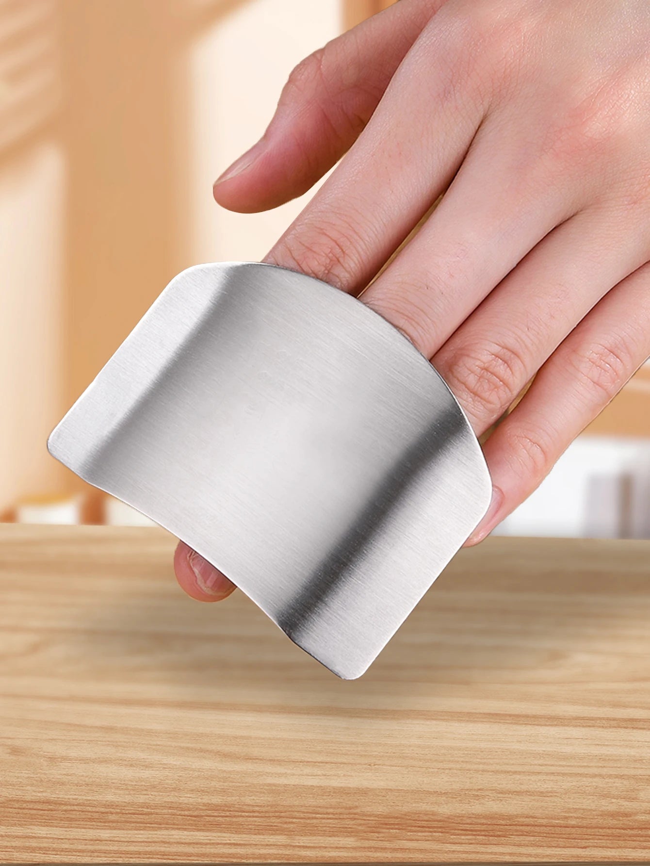 Stainless steel finger guards – The safety ally for your kitchen cuts 🍅🔪