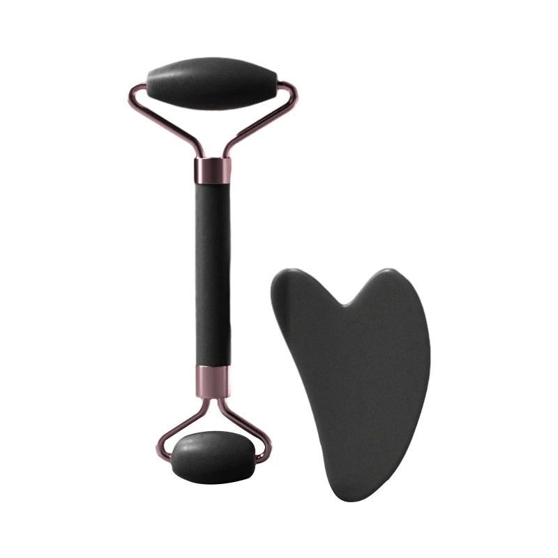 Massage roller for face, neck and eyes