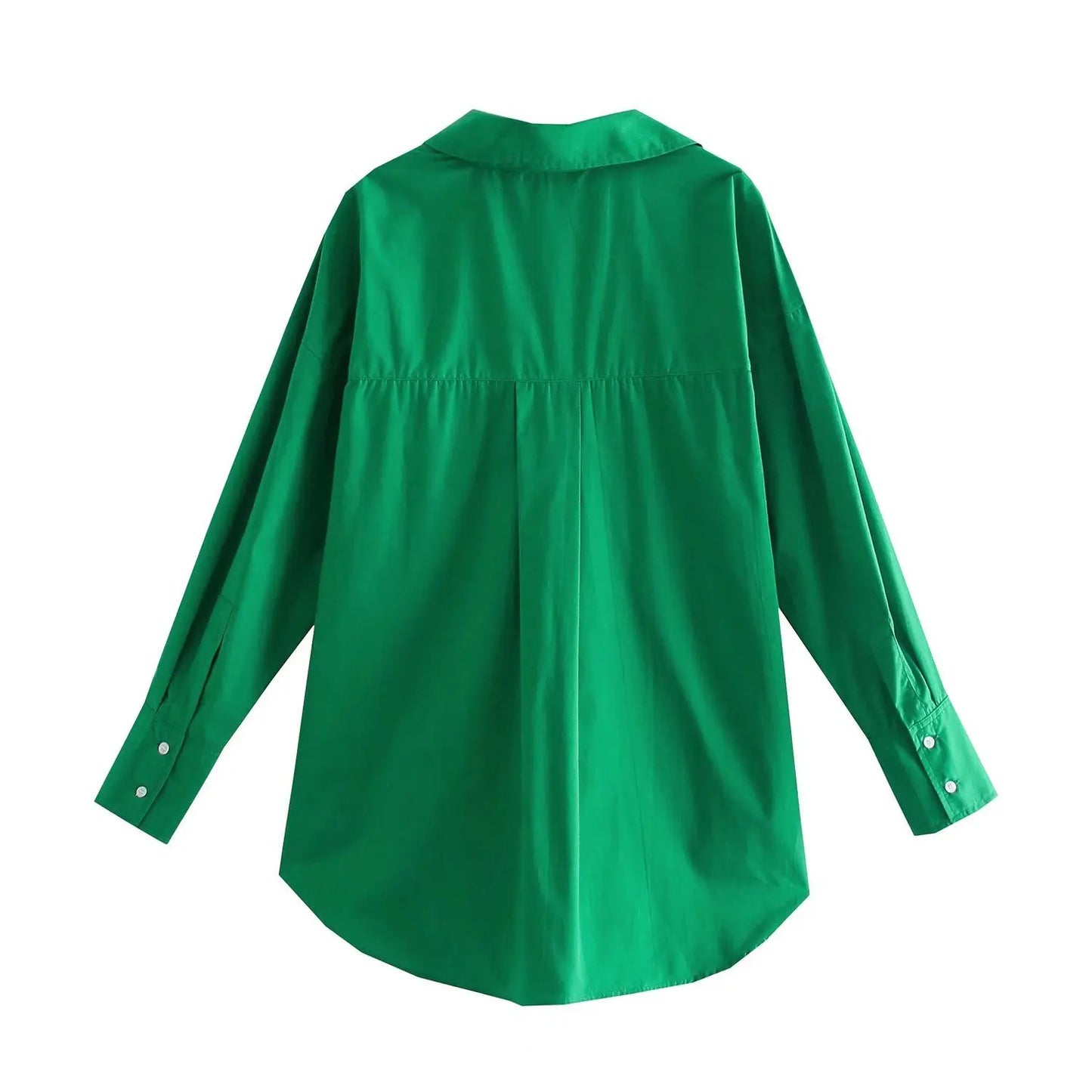 Chemise à boutons multicolores pour femme d'été