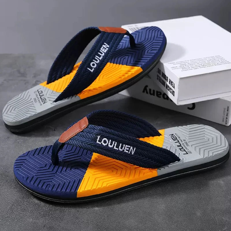 Tongs de plage pour hommes, de haute qualité, tendance et respirantes