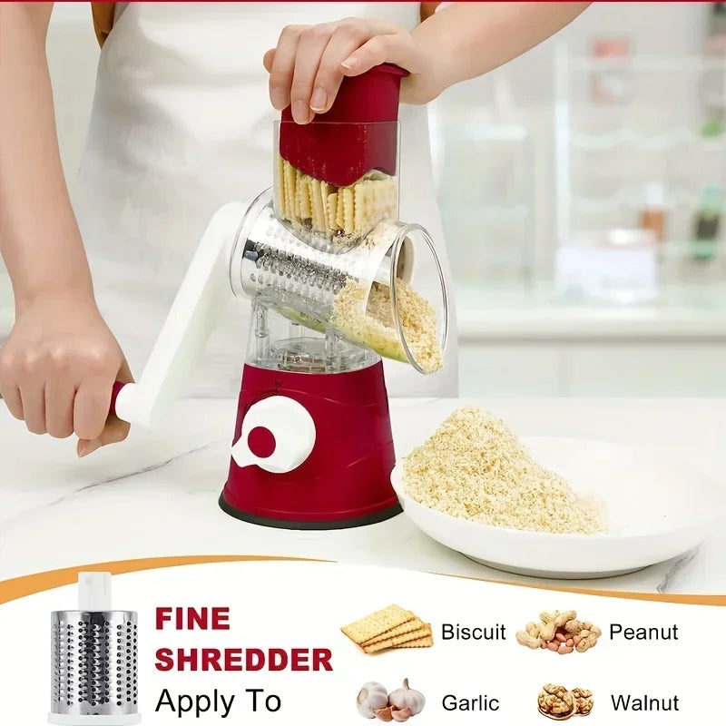 đ„ Multifunctional Drum Vegetable Slicer â Your Everyday Kitchen Ally