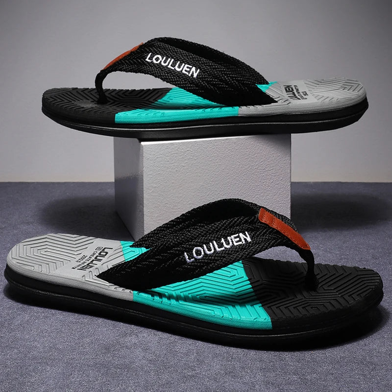 Tongs de plage pour hommes, de haute qualité, tendance et respirantes