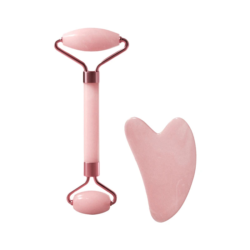 Massage roller for face, neck and eyes