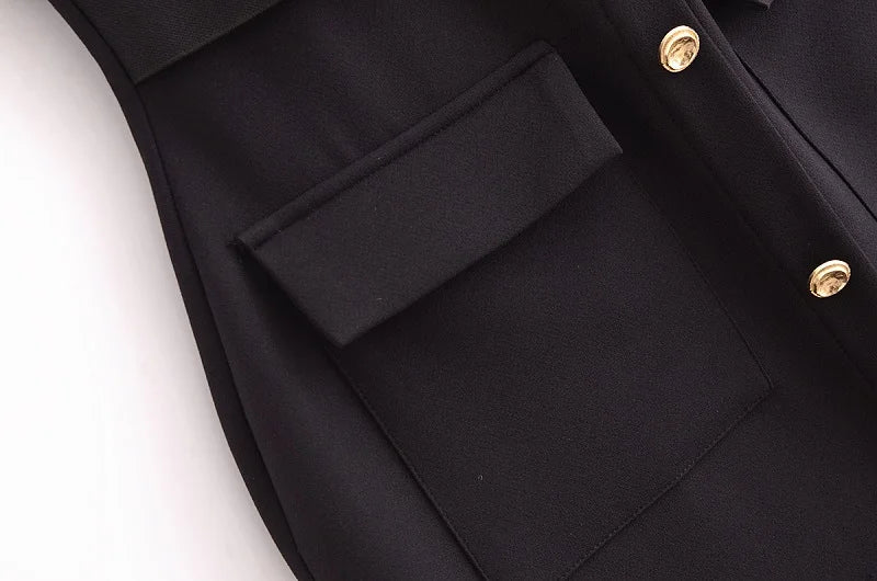 MUJER 2025 Robes pour femmes mi-longue sans manches Printemps/été