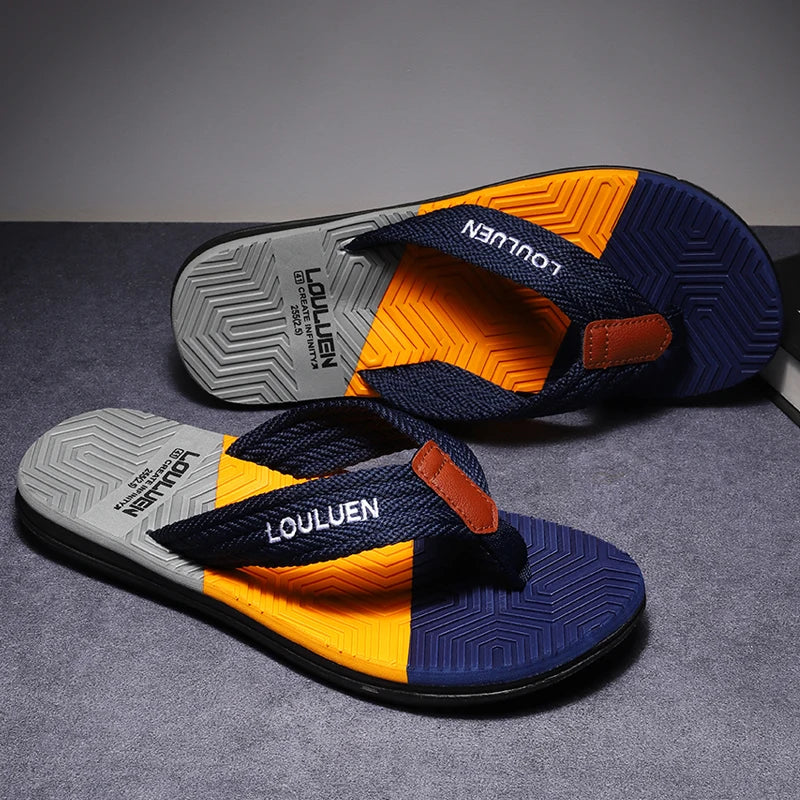 Tongs de plage pour hommes, de haute qualité, tendance et respirantes