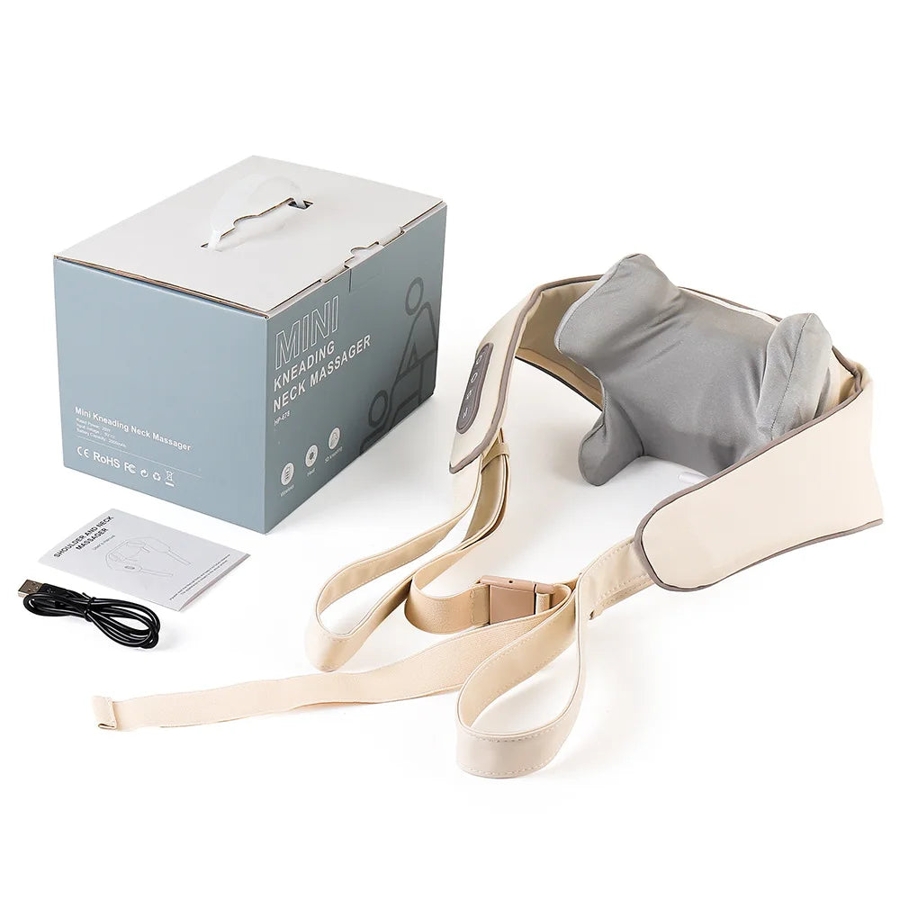 🌿 Cordless Neck and Shoulder Massager