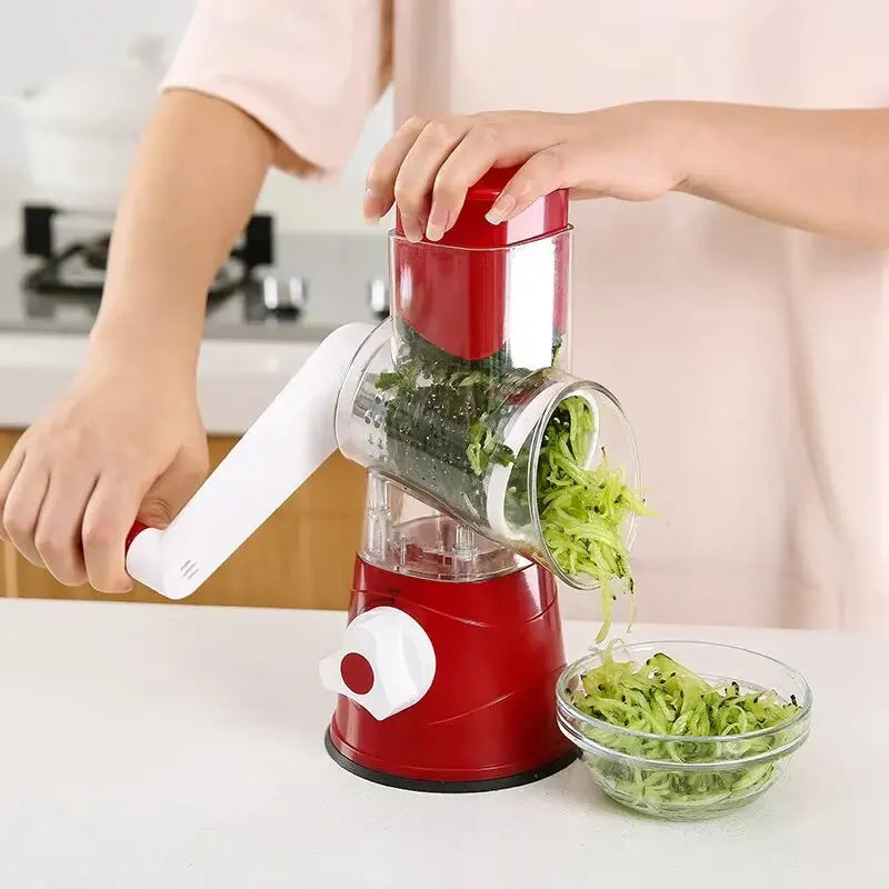 đ„ Multifunctional Drum Vegetable Slicer â Your Everyday Kitchen Ally