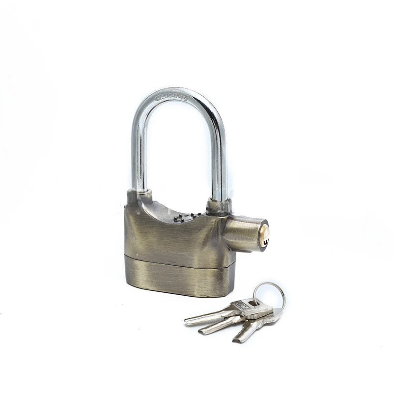 Universal anti-theft padlock for bicycle, motorcycle, door, home gate