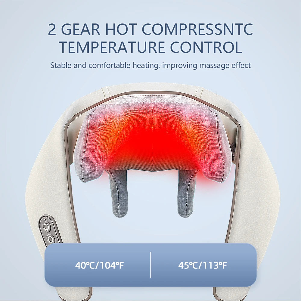 🌿 Cordless Neck and Shoulder Massager