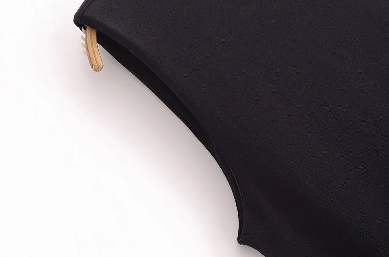 Robes Sans Manches Ceinture Plissée D'été