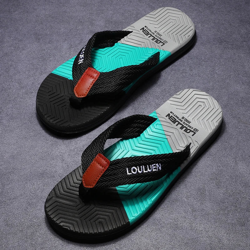 Tongs de plage pour hommes, de haute qualité, tendance et respirantes