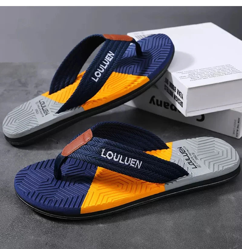 Tongs de plage pour hommes, de haute qualité, tendance et respirantes