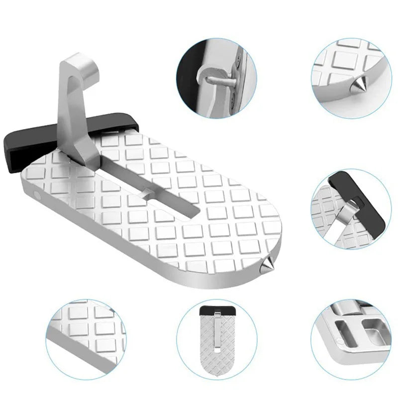 🚗 Universal Foldable Door Step