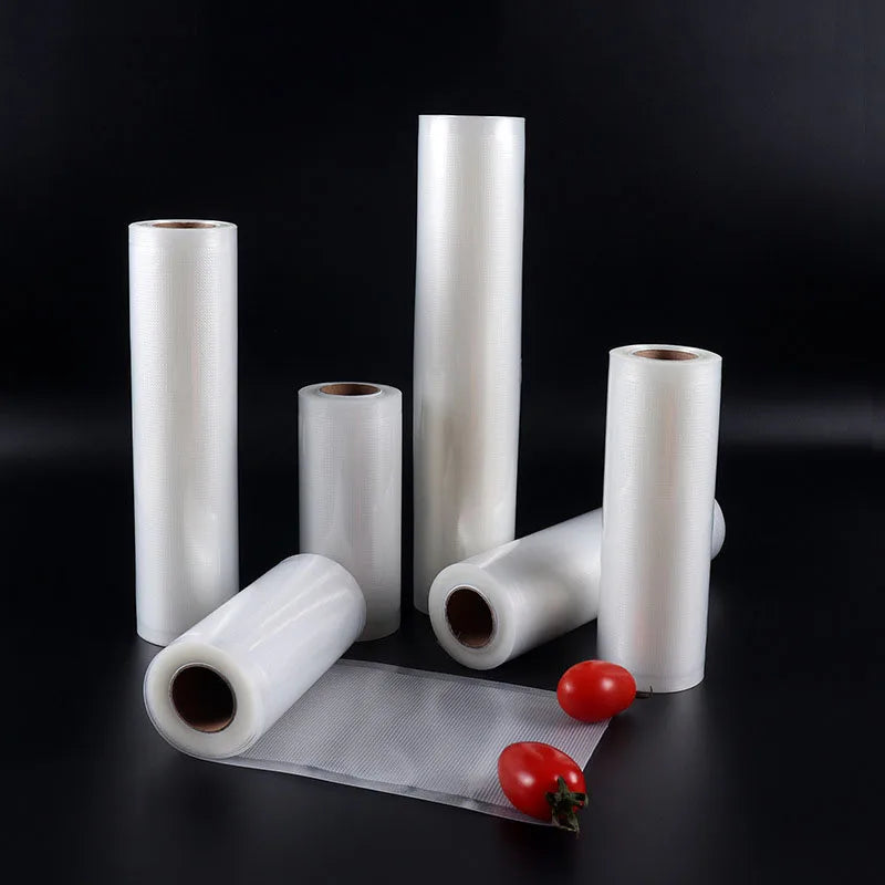 Vacuum food storage bags