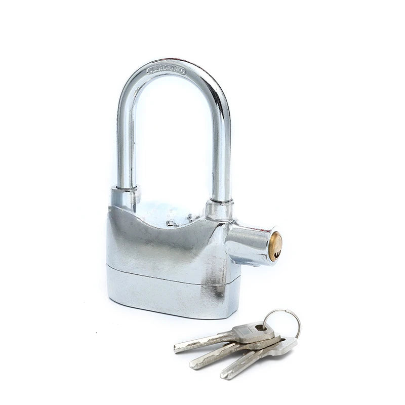 Universal anti-theft padlock for bicycle, motorcycle, door, home gate