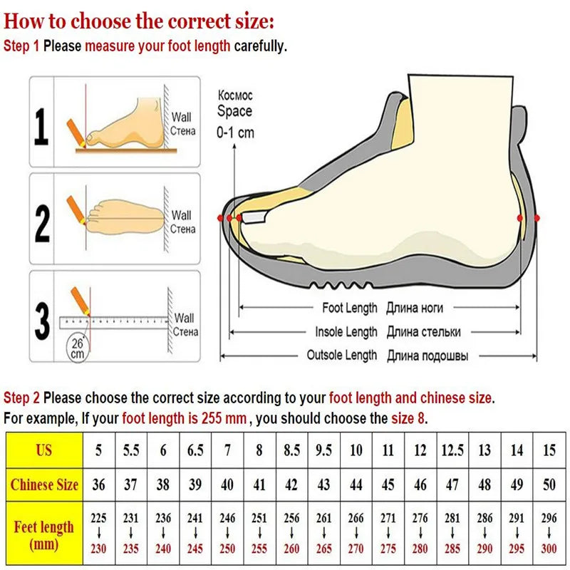 Chaussures décontractées d'été pour hommes