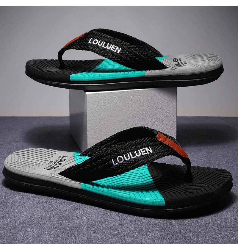 Tongs de plage pour hommes, de haute qualité, tendance et respirantes