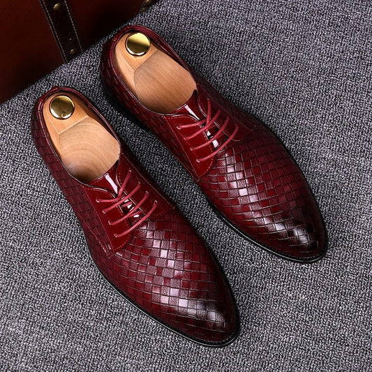 Men's Formal Leather Shoes Men's Dress Flat Shoes Men's Shoe55