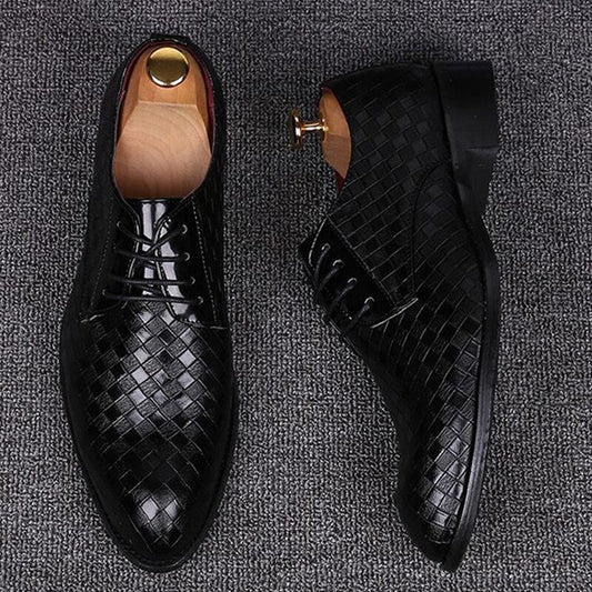 Men's Formal Leather Shoes Men's Dress Flat Shoes Men's Shoe55