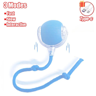 Balle Interactive Roulante  Intelligent pour Animaux