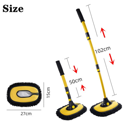 Long Handle Telescopic Car Wash Brush 