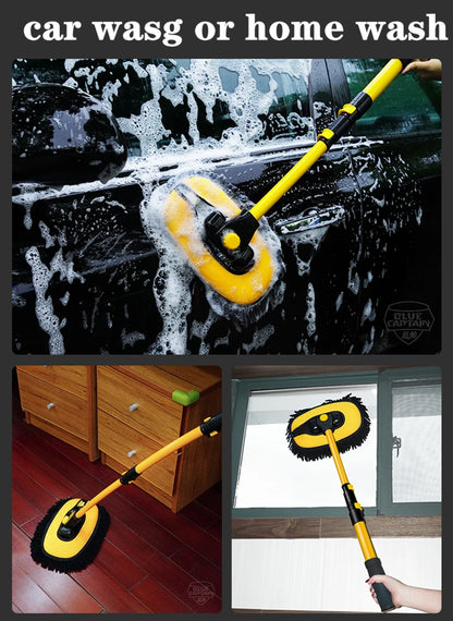 Long Handle Telescopic Car Wash Brush 