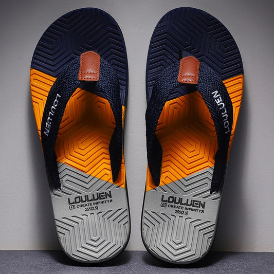 Tongs de plage pour hommes, de haute qualité, tendance et respirantes