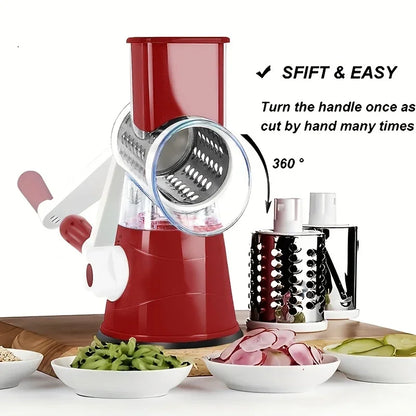 🥕 Multifunctional Drum Vegetable Slicer – Your Everyday Kitchen Ally 