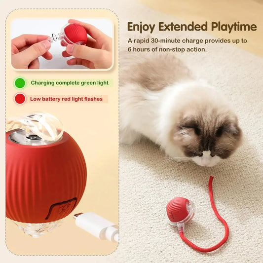 Smart Rolling Interactive Ball for Pets