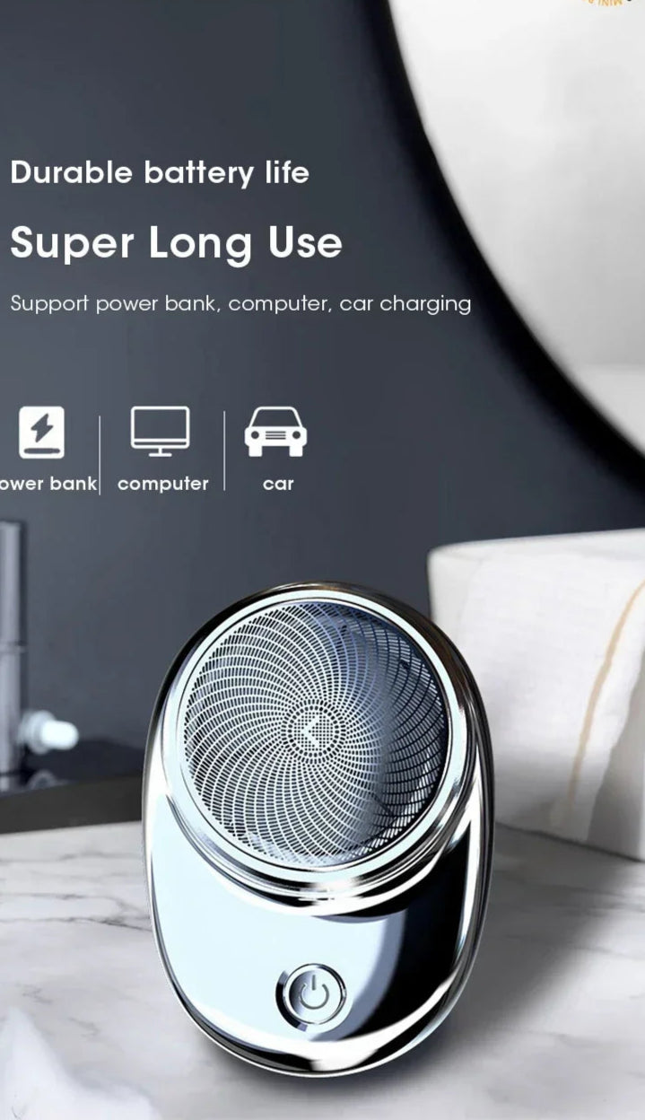 Mini Rasoir Portable – Rasez-vous partout, en toute simplicité !