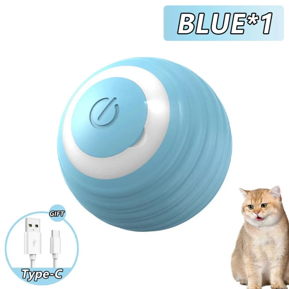 Balle Interactive Roulante  Intelligent pour Animaux