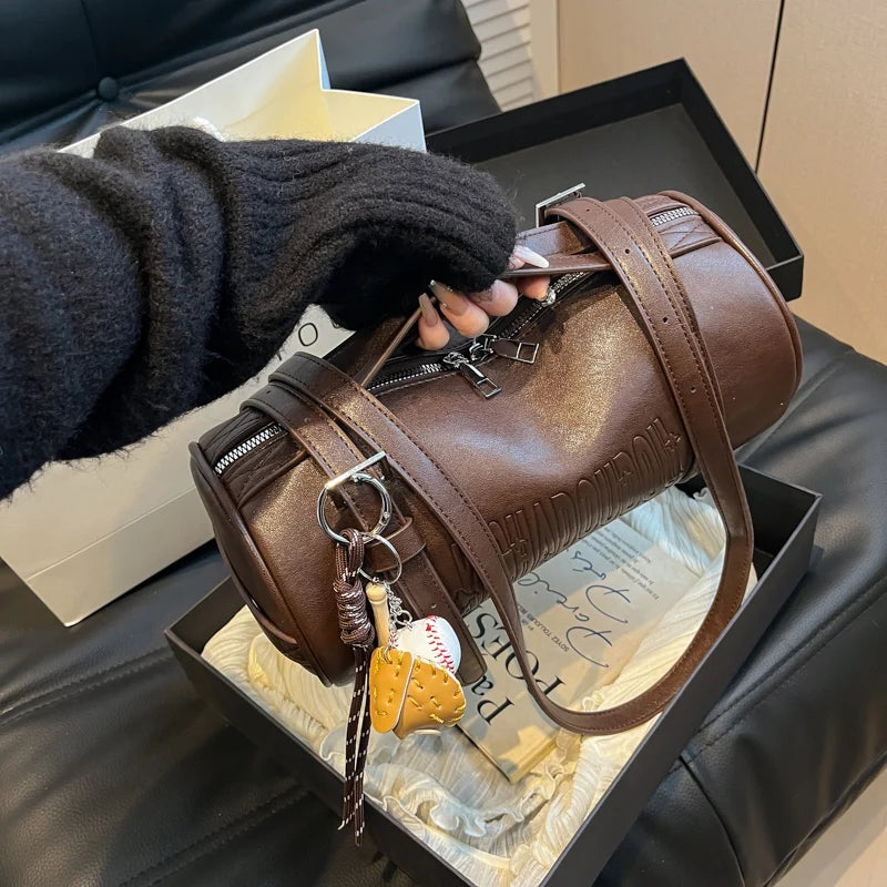 Sacs à bandoulière cylindriques multifonction