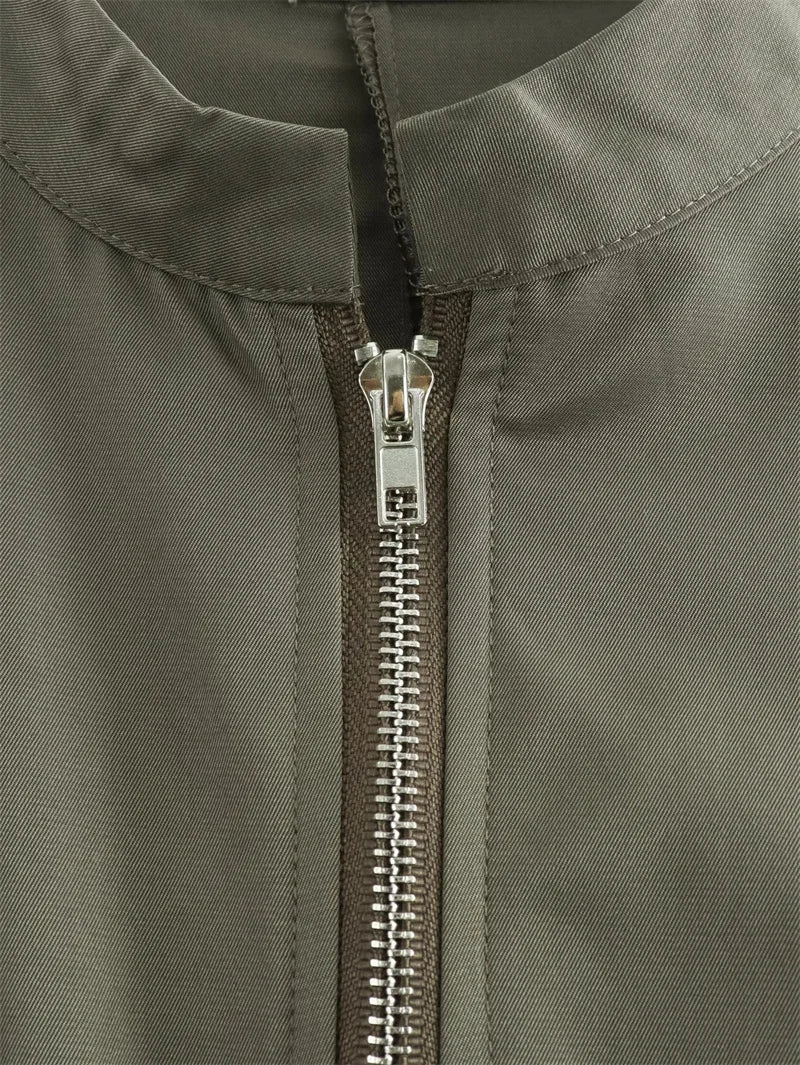 Robe longue à fermeture éclair pour femme sans manches, plissée